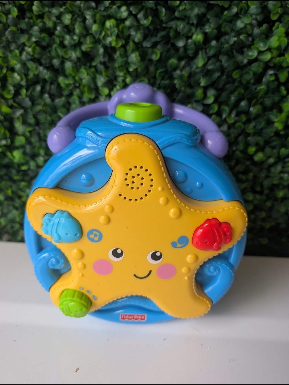Fisher-Price Starfish Musical Toy - Yellow & Blue